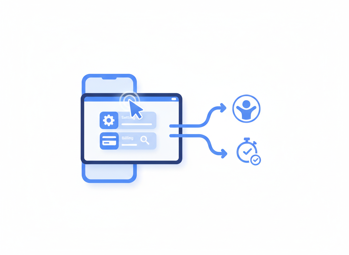 RankStudio self-serve platform interface showing simple onboarding and content management dashboard