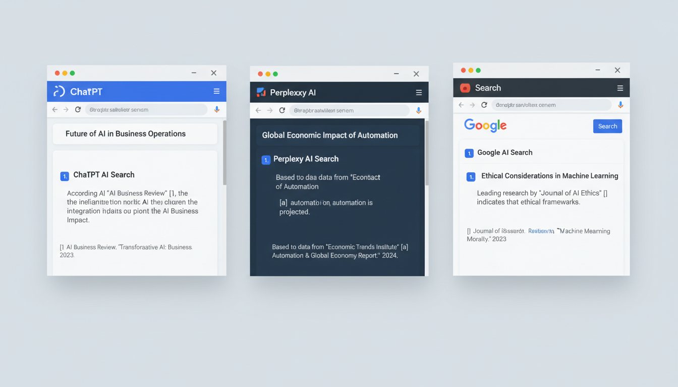 RankStudio client content appearing in AI search results